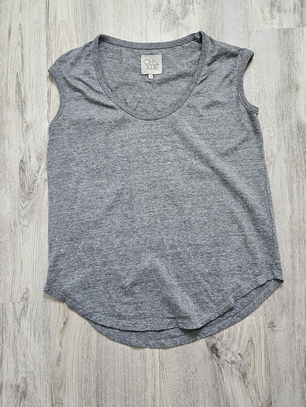 Chaser Casual Scoop Neck Relaxed Fit T Shirt